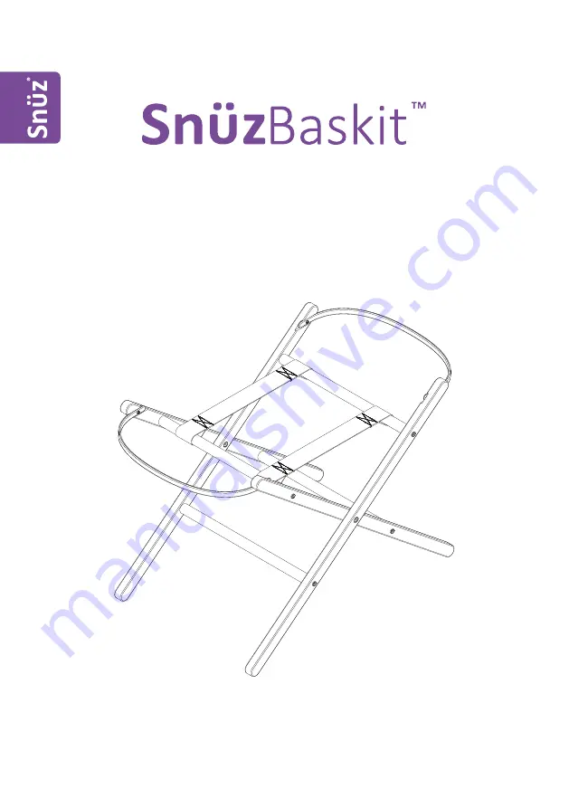 Snuz Baskit Moses Basket Stand FSB002 Скачать руководство пользователя страница 1