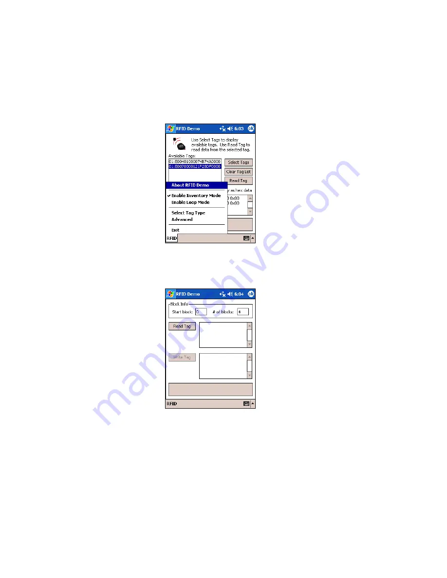 Socket CF RFID Reader Card 6E User Manual Download Page 41