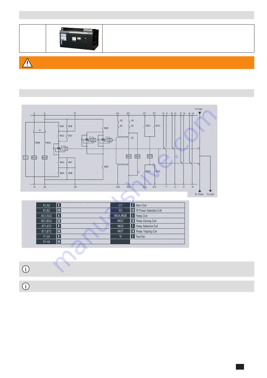 socomec ATyS d H Installation And Operating Manual Download Page 13