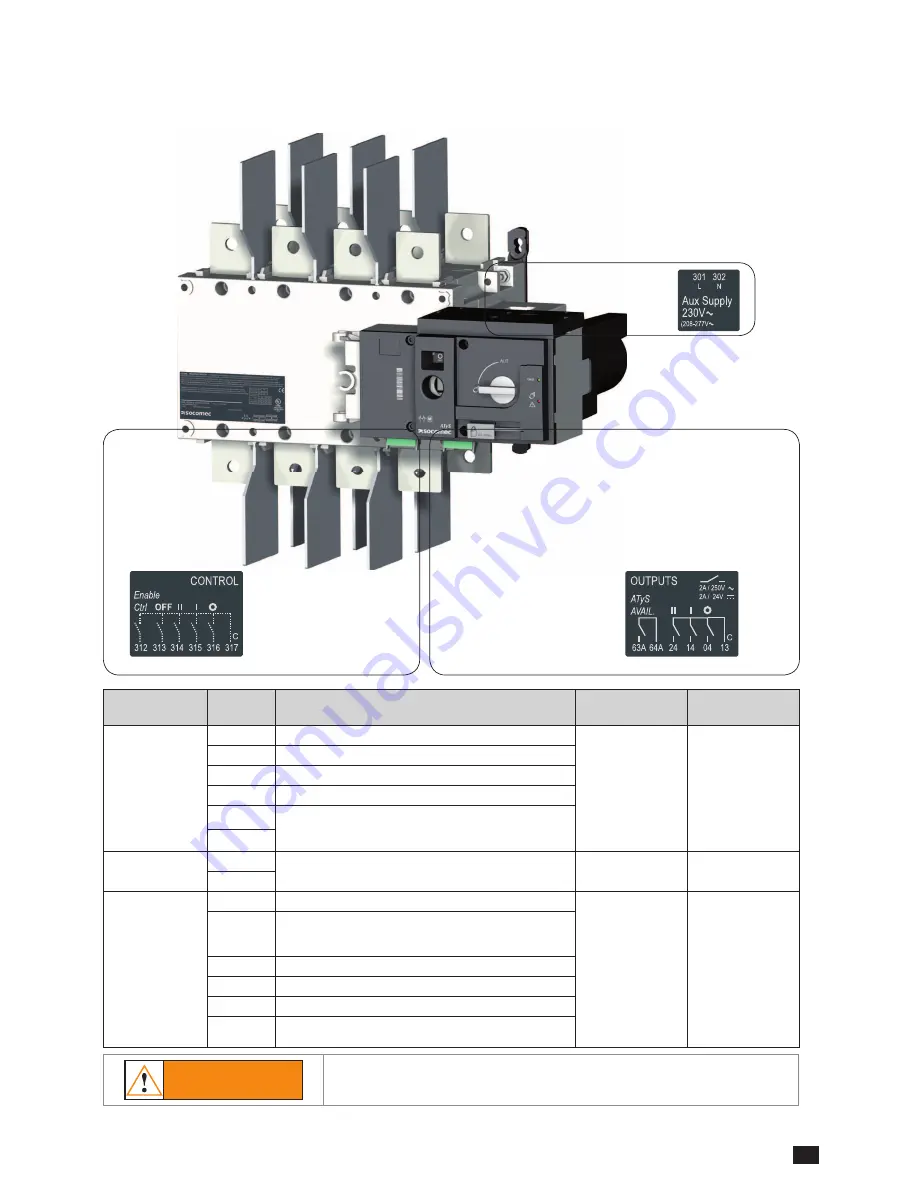 socomec ATyS UL 1008 Скачать руководство пользователя страница 27