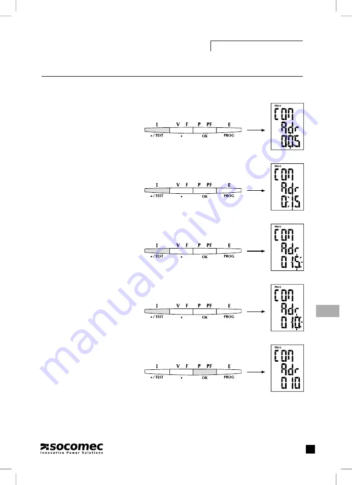 socomec DIRIS A20 Operating Instructions Manual Download Page 117