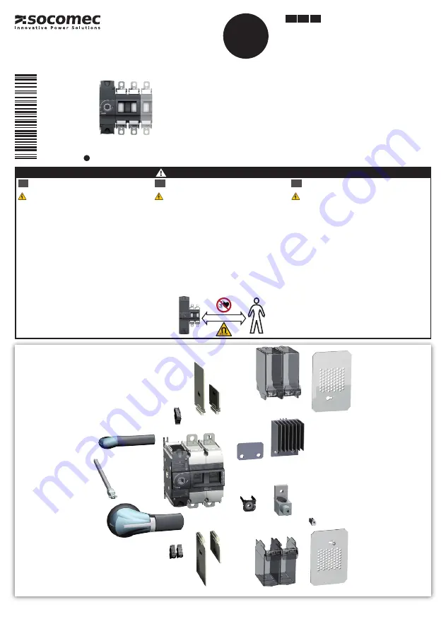 socomec INOSYS LBS Series User Manual Download Page 1