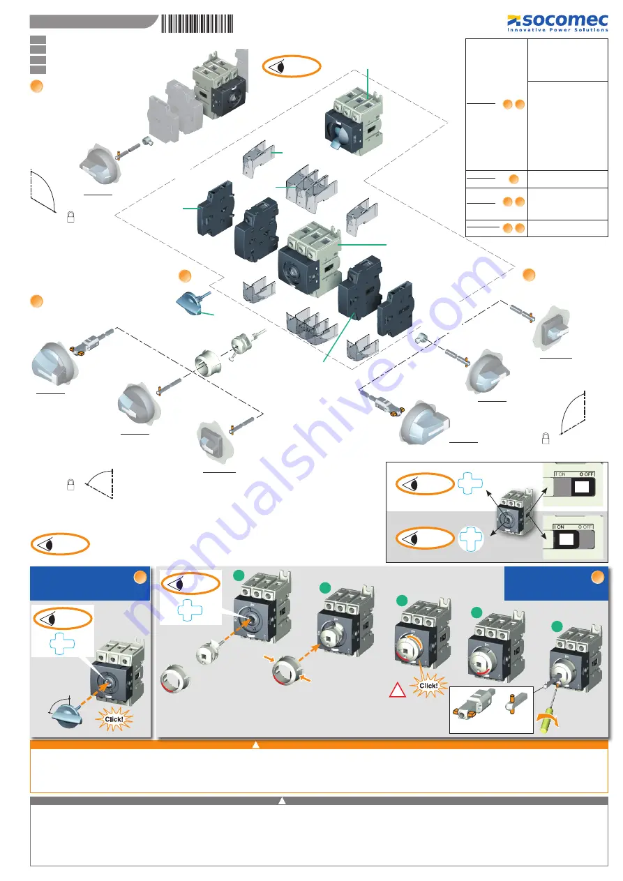 socomec SIRCO M 16 Instruction Sheet Download Page 1