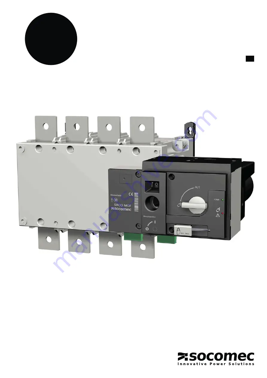 socomec SIRCO MOT AT Скачать руководство пользователя страница 1