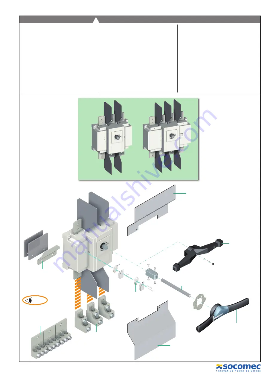 socomec SIRCO PV 600A Manual Download Page 1