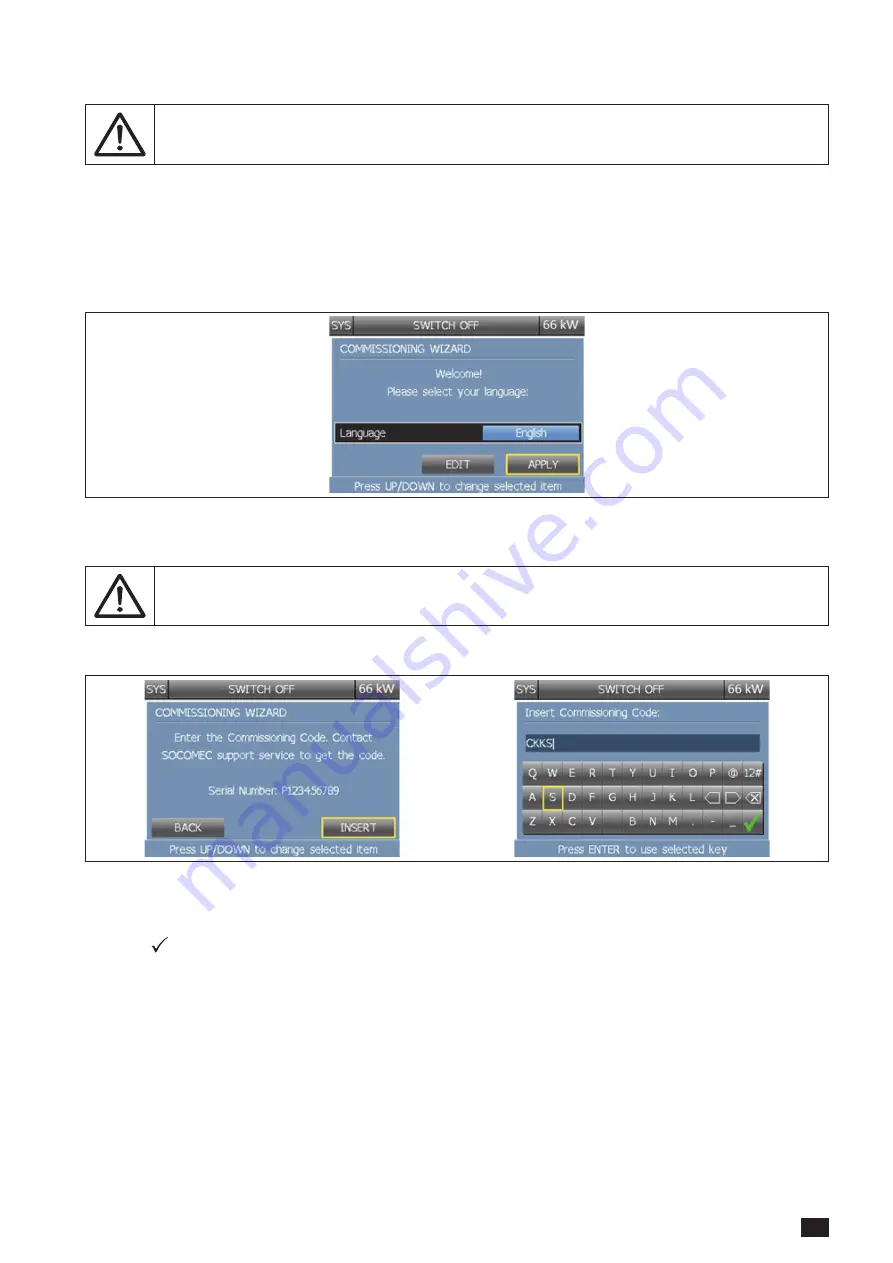 socomec SUNSYS PCS2 100 TL Installation And Operating Manual Download Page 57