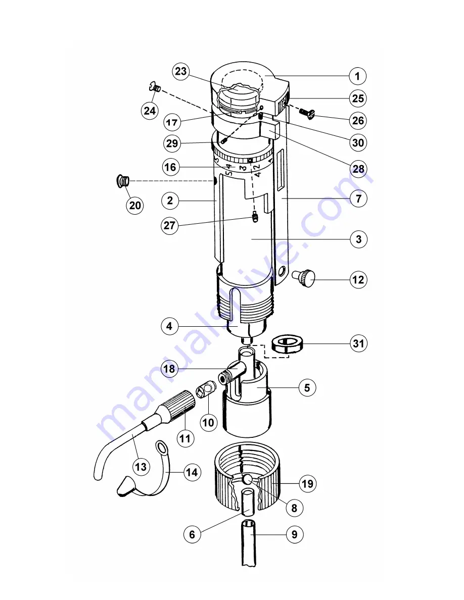 socorex CALIBREX 521 Скачать руководство пользователя страница 6