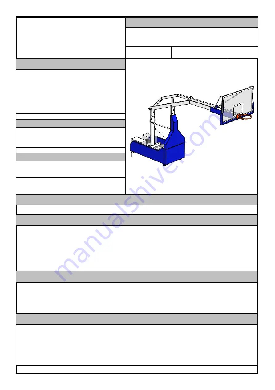 Sodex Sport S14650 Assembly Instructions Manual Download Page 1