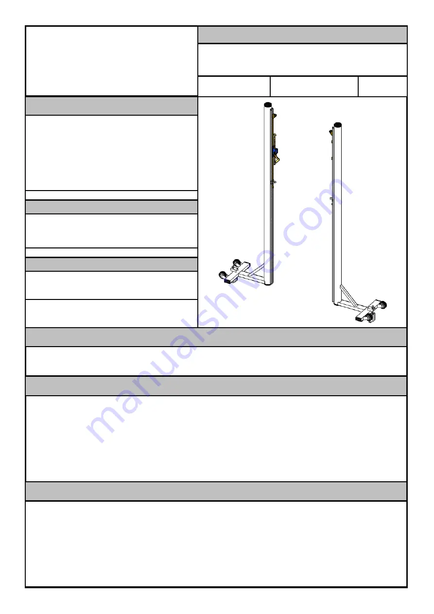 Sodex Sport S30061 Assembly Instructions Manual Download Page 1