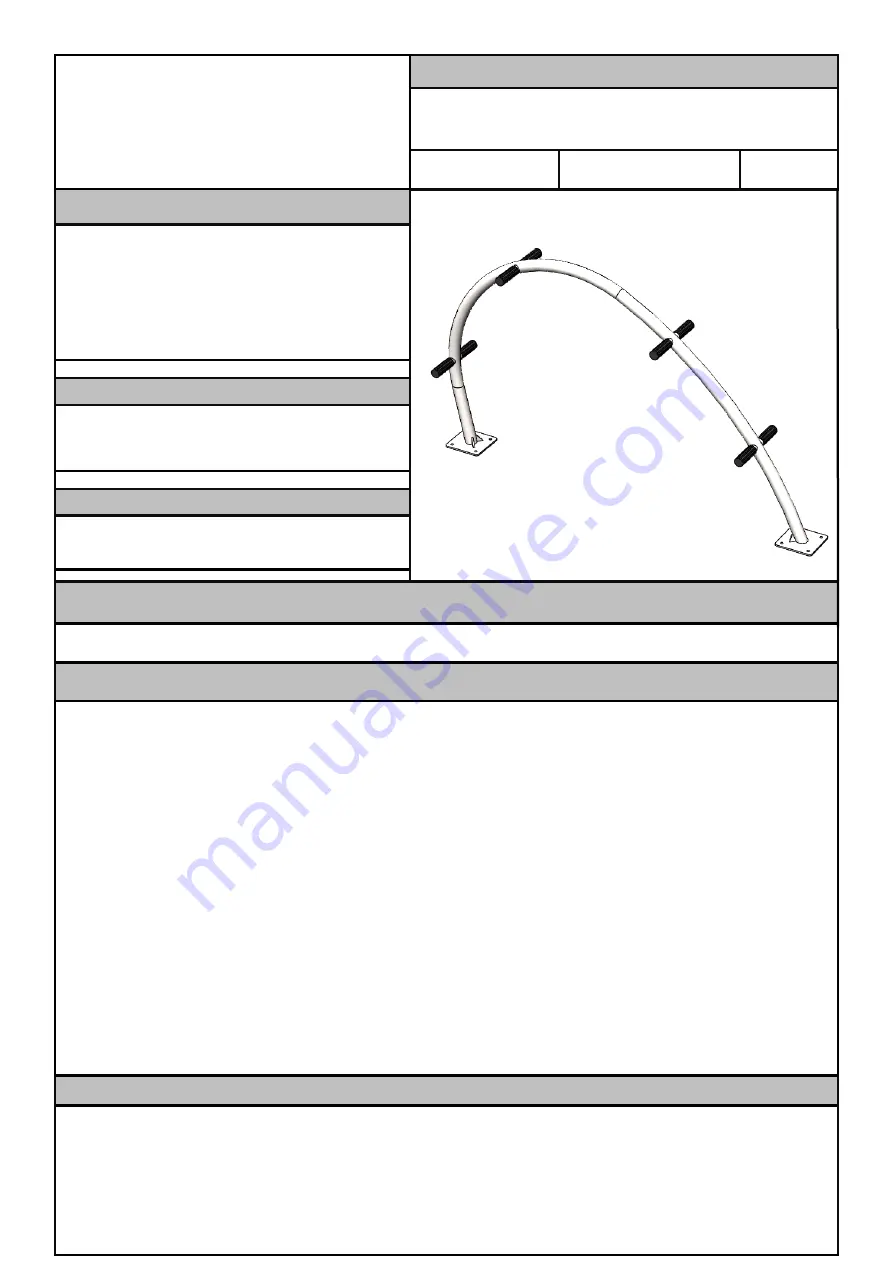 Sodex Sport S80119 Manual Download Page 1