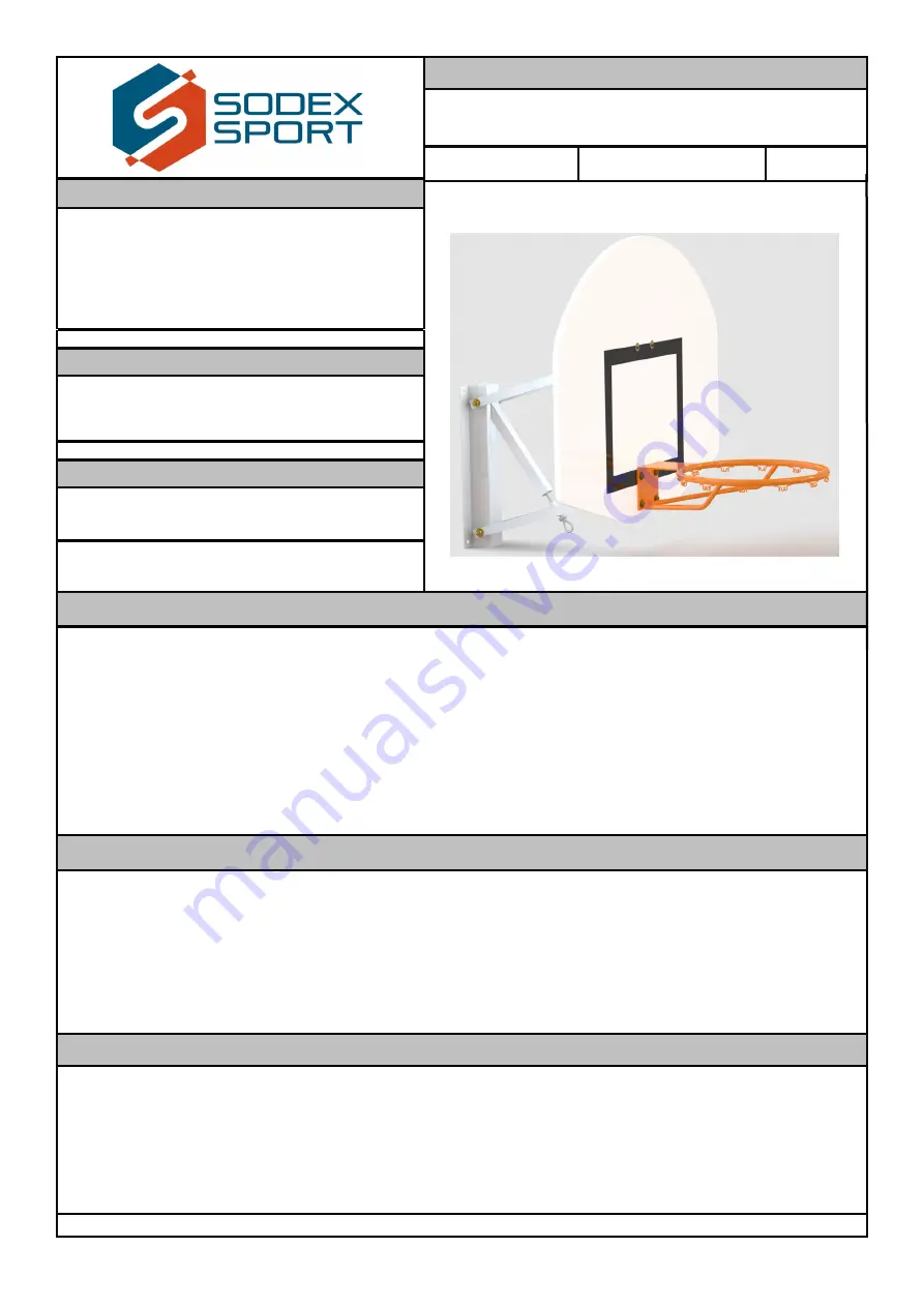 SODEX S14115EZW Assembly Instructions Manual Download Page 1