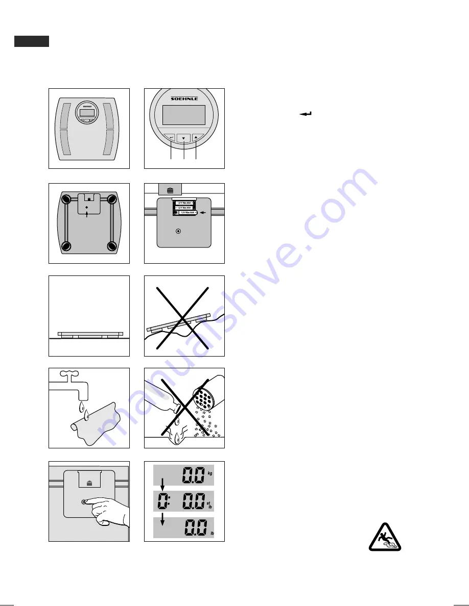 Soehnle Body Balance Shape F4 Operating Instructions Manual Download Page 36