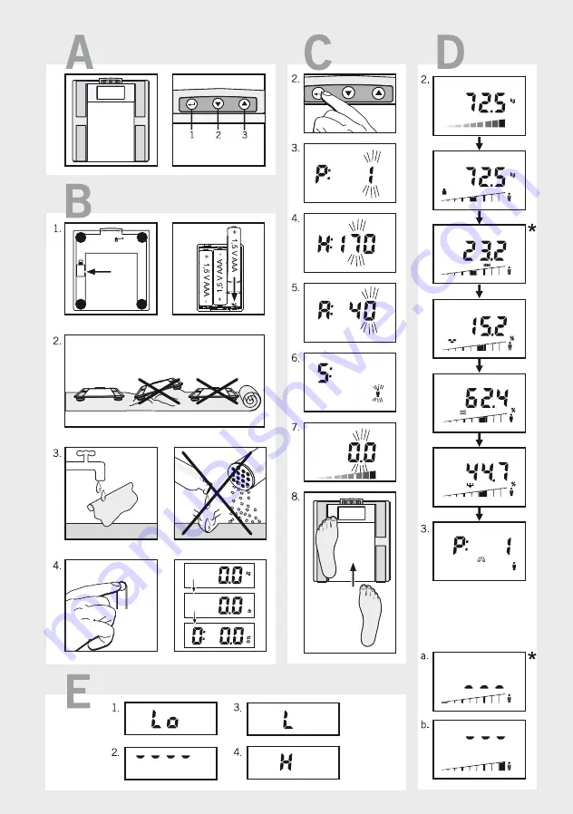 Soehnle Pharo 200 Analytic User Manual Download Page 2