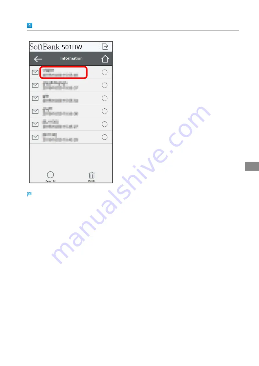 SoftBank 501HW User Manual Download Page 199