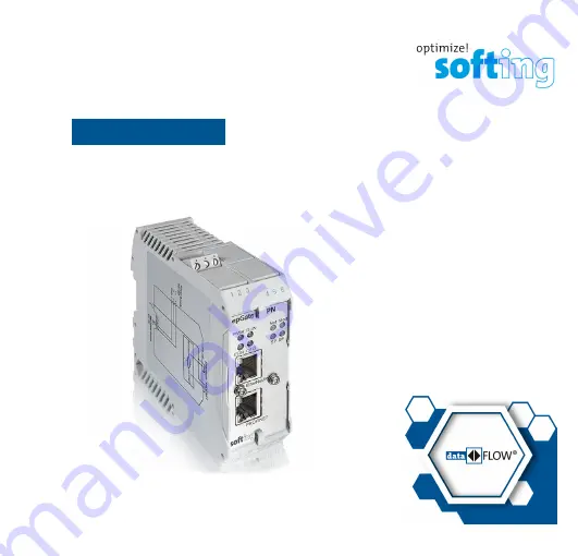 Softing epGate PN Quick Start Up Manual Download Page 1