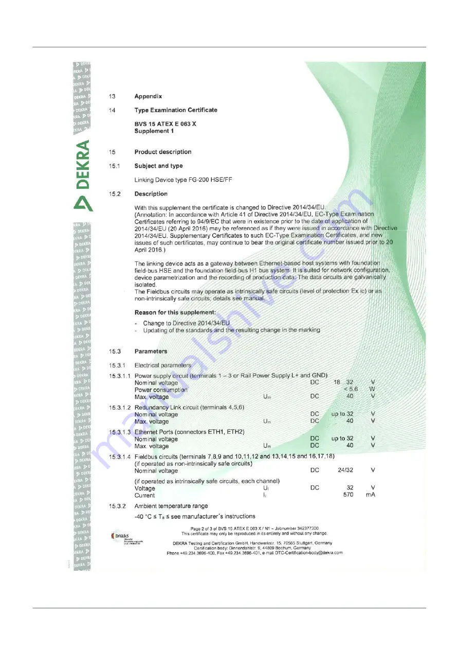 Softing FG-200 HSE/FF User Manual Download Page 77