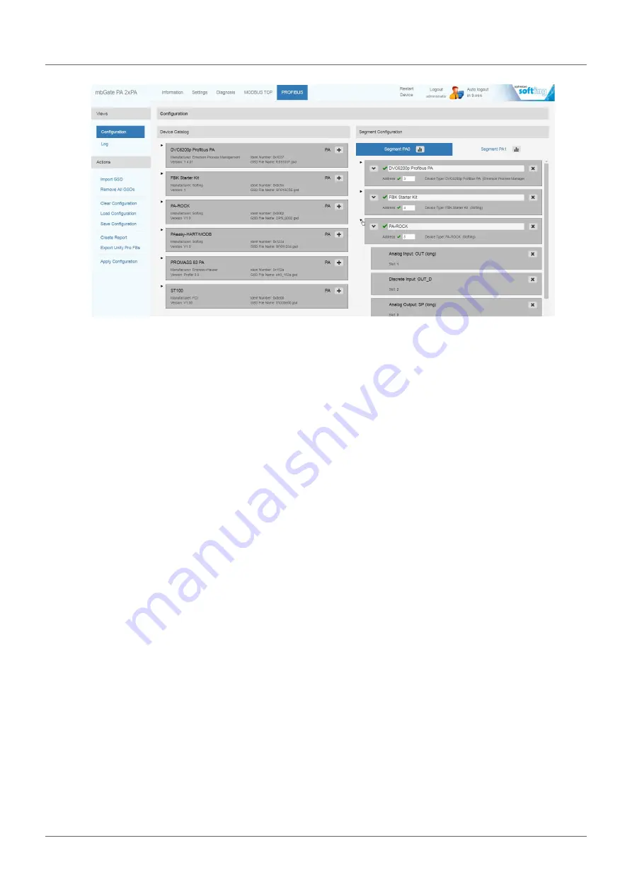 Softing mbGate DP Скачать руководство пользователя страница 28