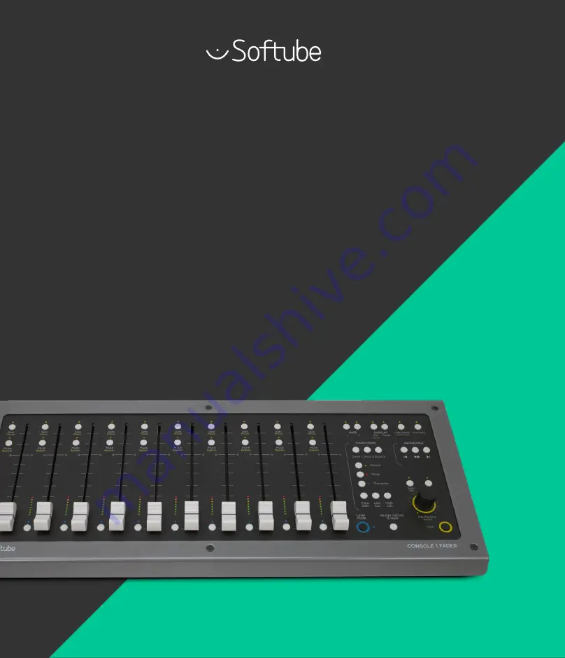 Softube Console 1 Fader User Manual Download Page 1