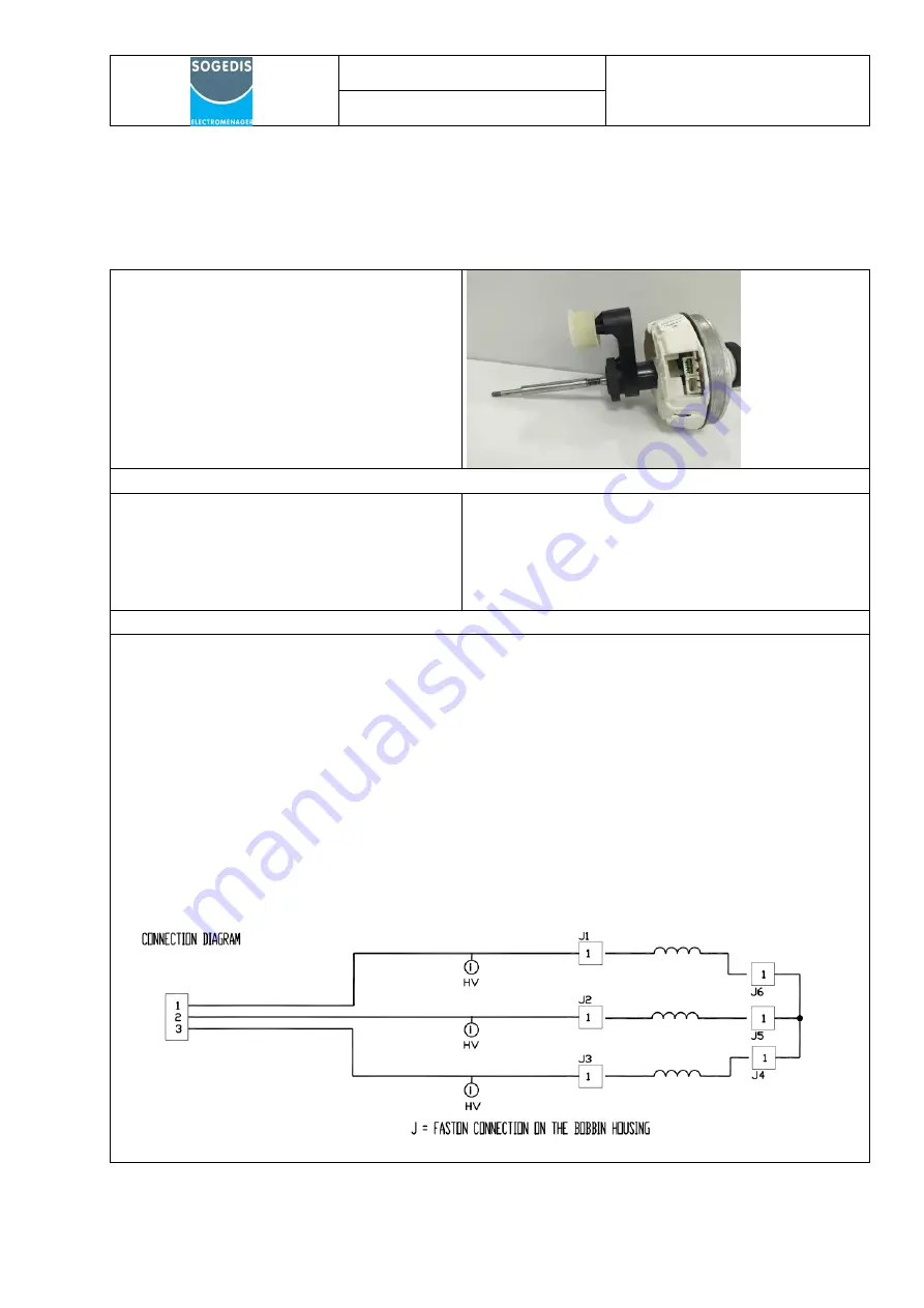 SOGEDIS HP T2 Service Manual Download Page 52