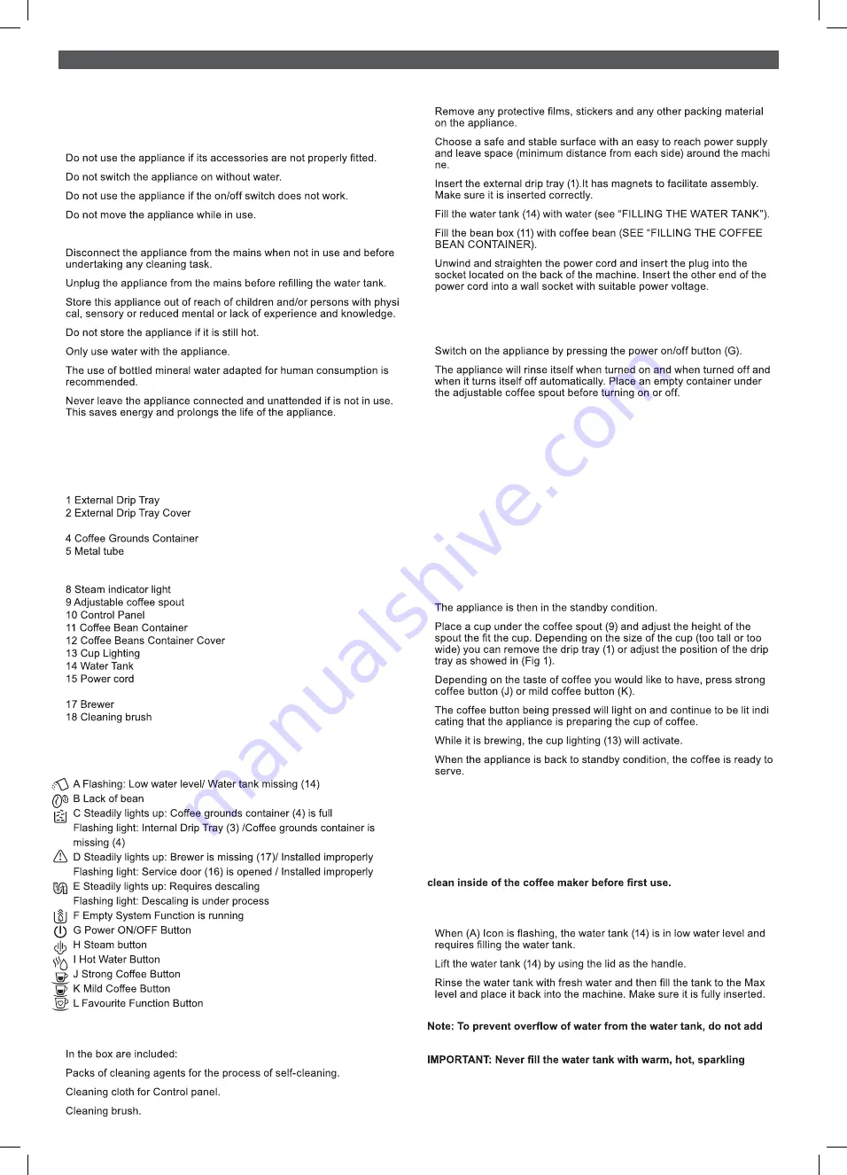 SOLAC CA4810 Скачать руководство пользователя страница 4