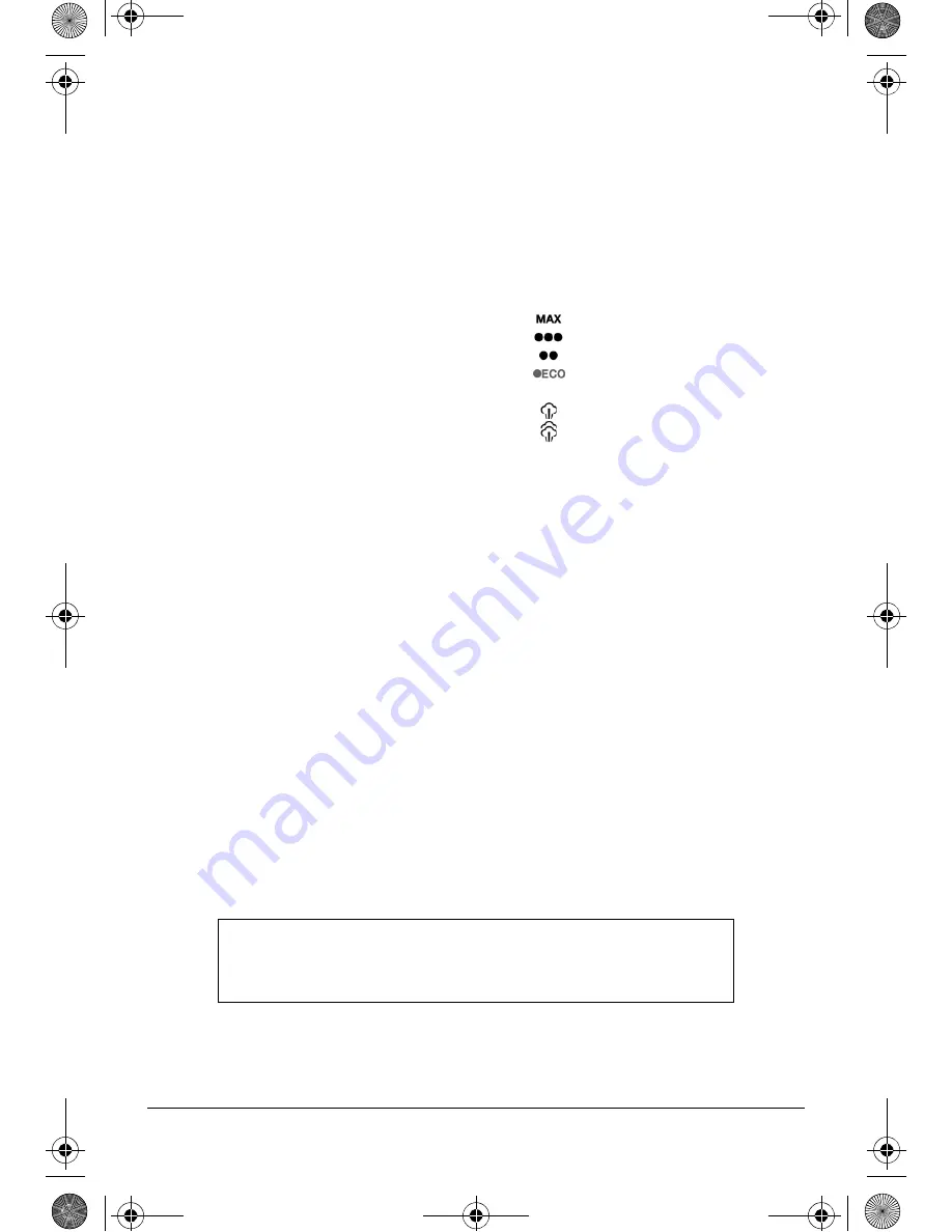 SOLAC CVG9700 Instructions For Use Manual Download Page 30