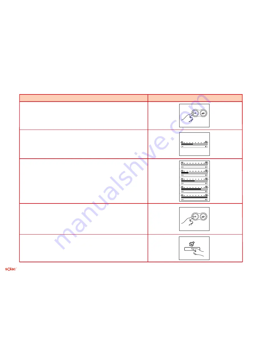 SOLAC espression CA 4805 Instructions For Use Manual Download Page 20