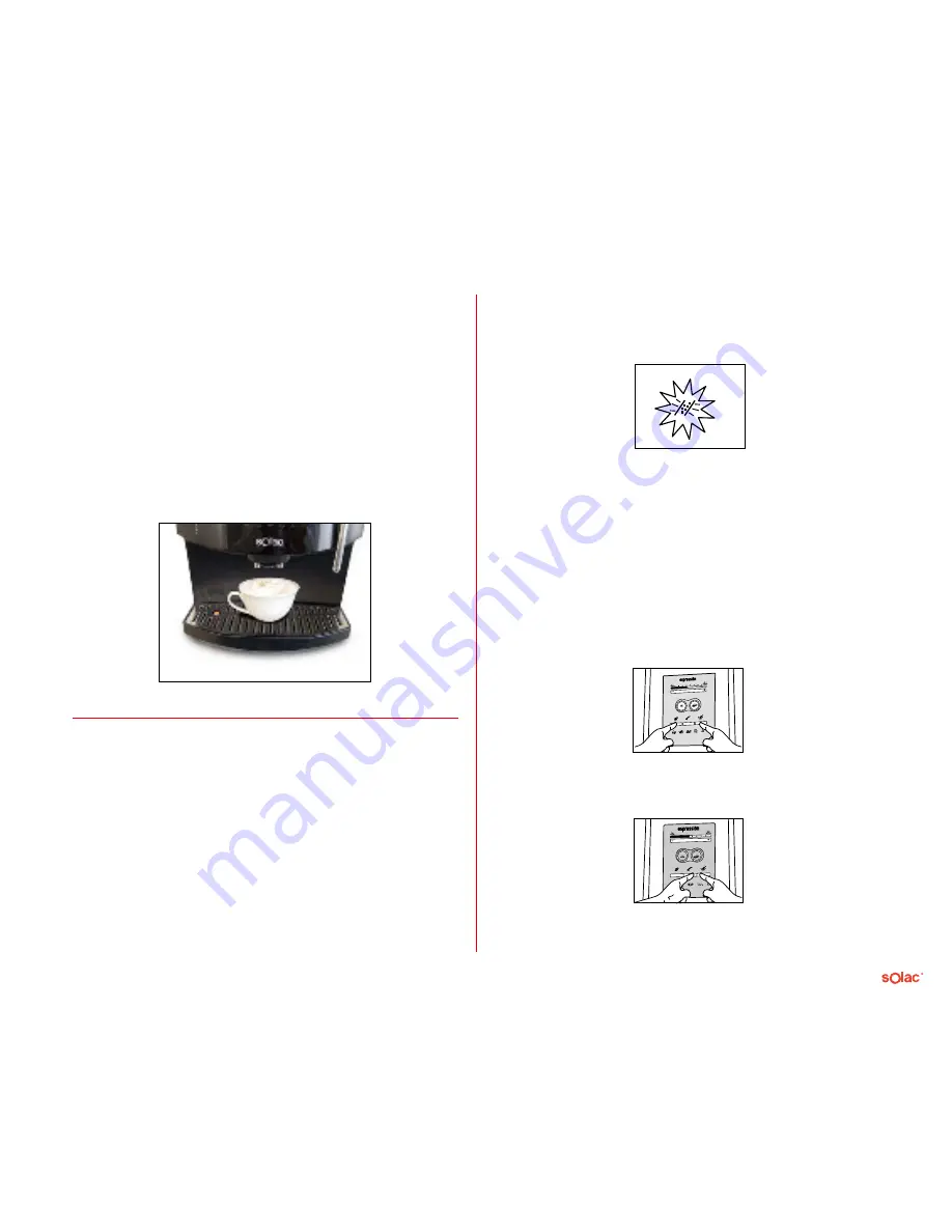 SOLAC espression CA 4805 Скачать руководство пользователя страница 42