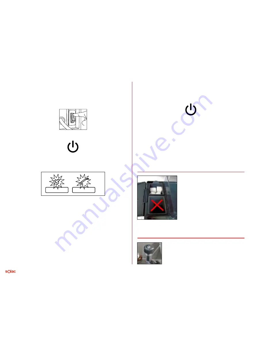 SOLAC espression CA 4805 Instructions For Use Manual Download Page 95