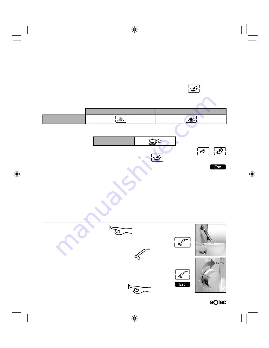 SOLAC NEO ESPRESSION SUPREMMA CA4816 Instructions For Use Manual Download Page 11