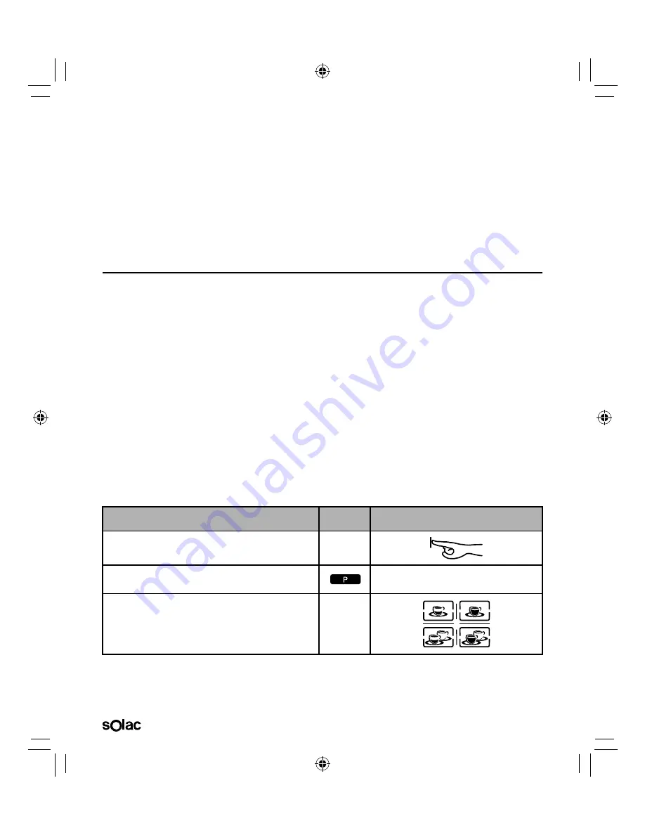 SOLAC NEO ESPRESSION SUPREMMA CA4816 Instructions For Use Manual Download Page 16