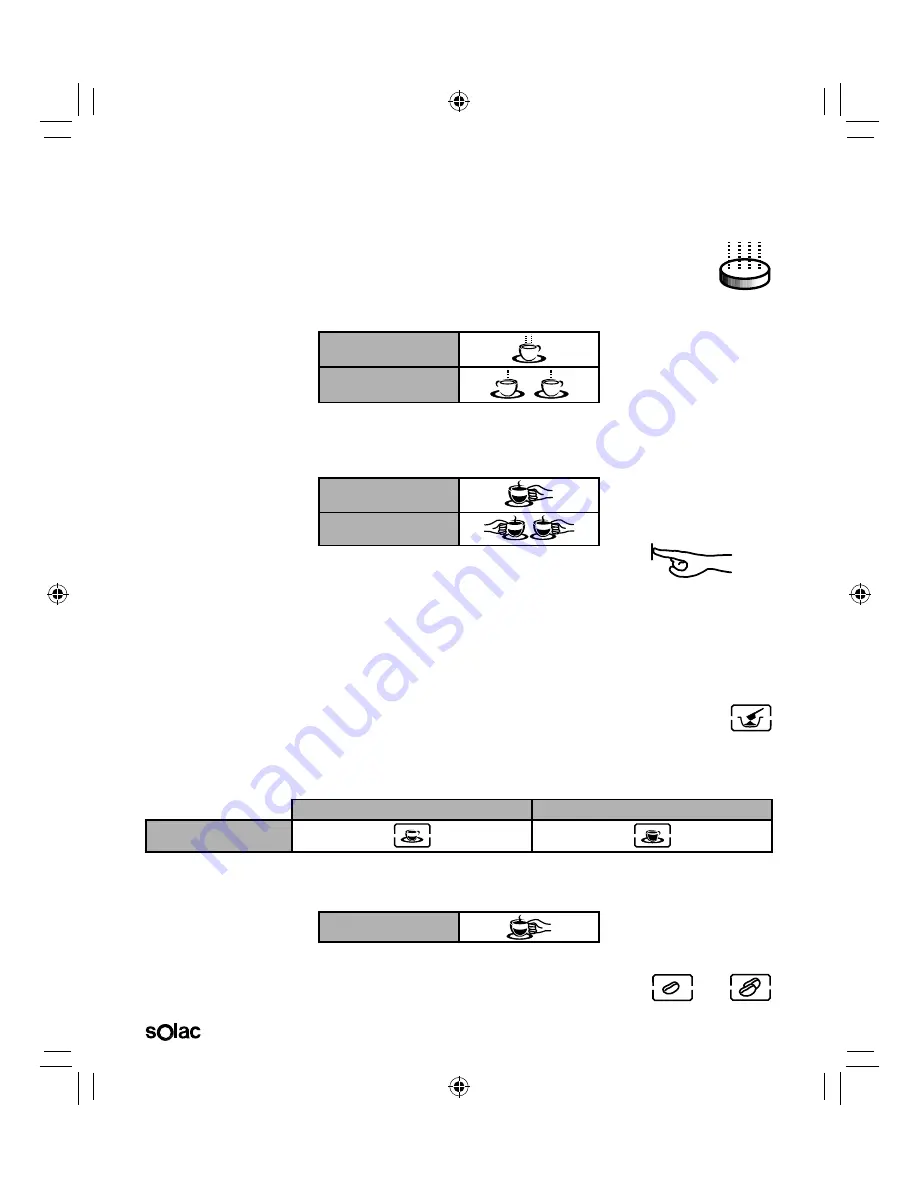 SOLAC NEO ESPRESSION SUPREMMA CA4816 Instructions For Use Manual Download Page 74