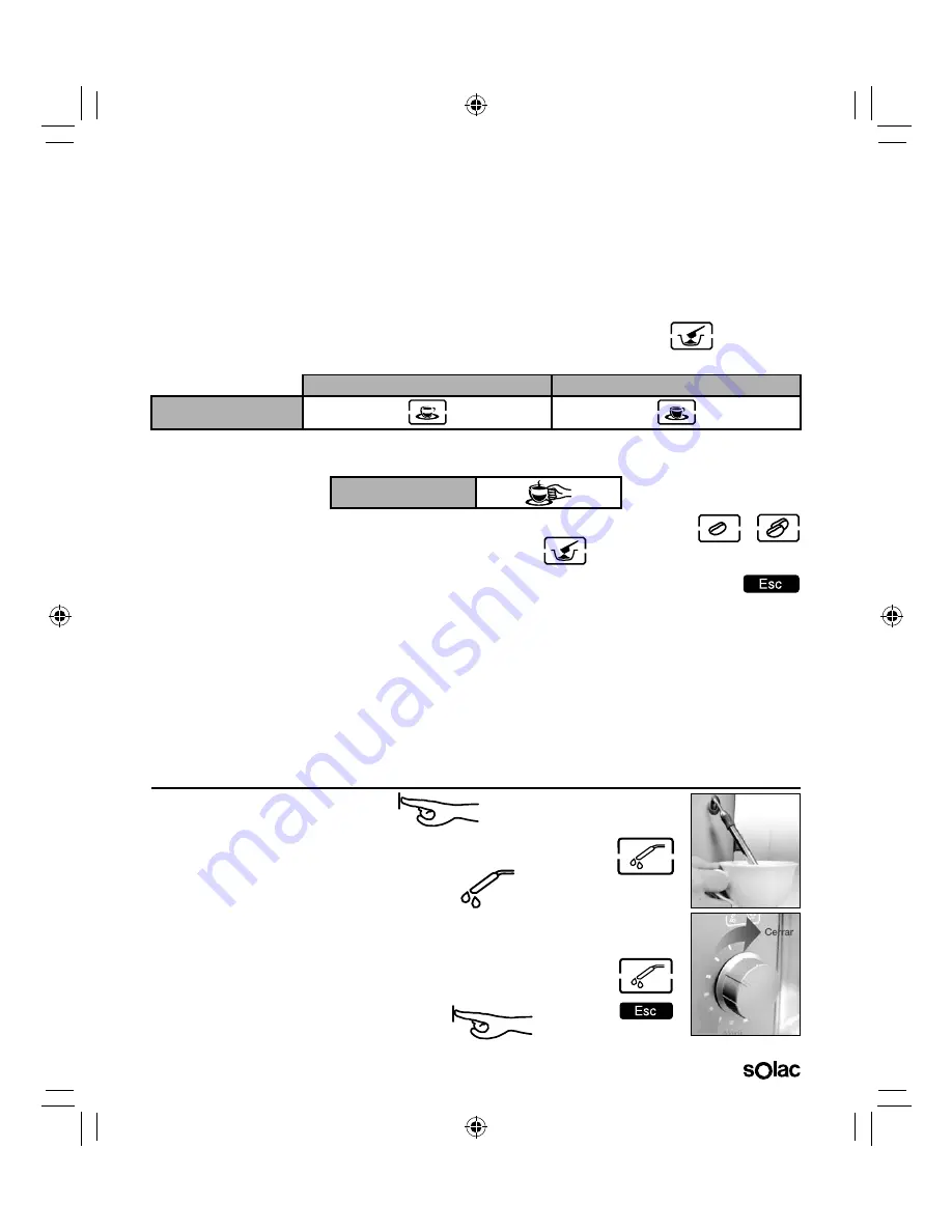 SOLAC NEO ESPRESSION SUPREMMA CA4816 Instructions For Use Manual Download Page 97