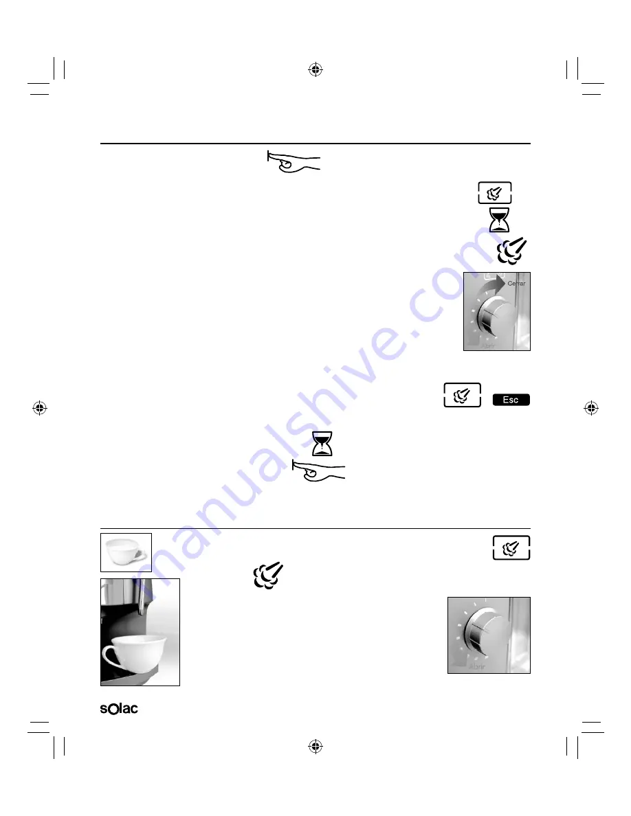 SOLAC NEO ESPRESSION SUPREMMA CA4816 Instructions For Use Manual Download Page 98