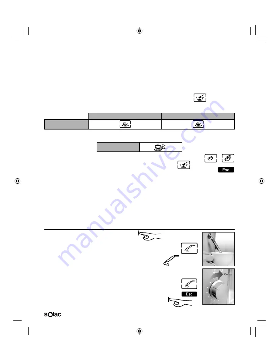 SOLAC NEO ESPRESSION SUPREMMA CA4816 Instructions For Use Manual Download Page 118