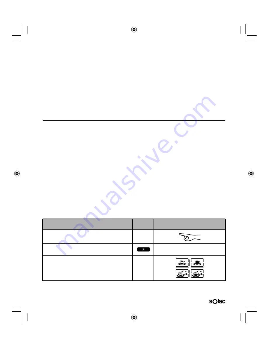 SOLAC NEO ESPRESSION SUPREMMA CA4816 Instructions For Use Manual Download Page 123