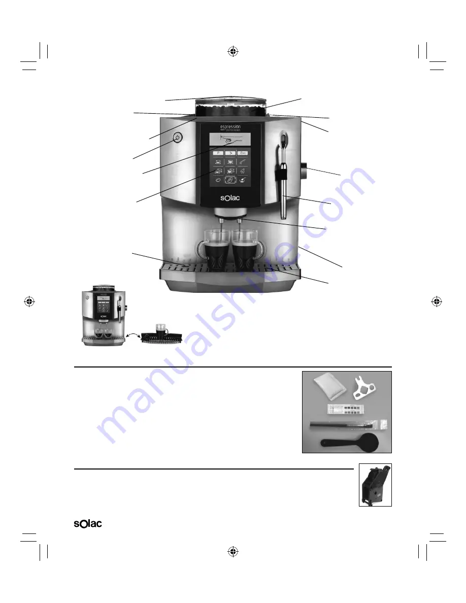 SOLAC NEO ESPRESSION SUPREMMA CA4816 Instructions For Use Manual Download Page 134