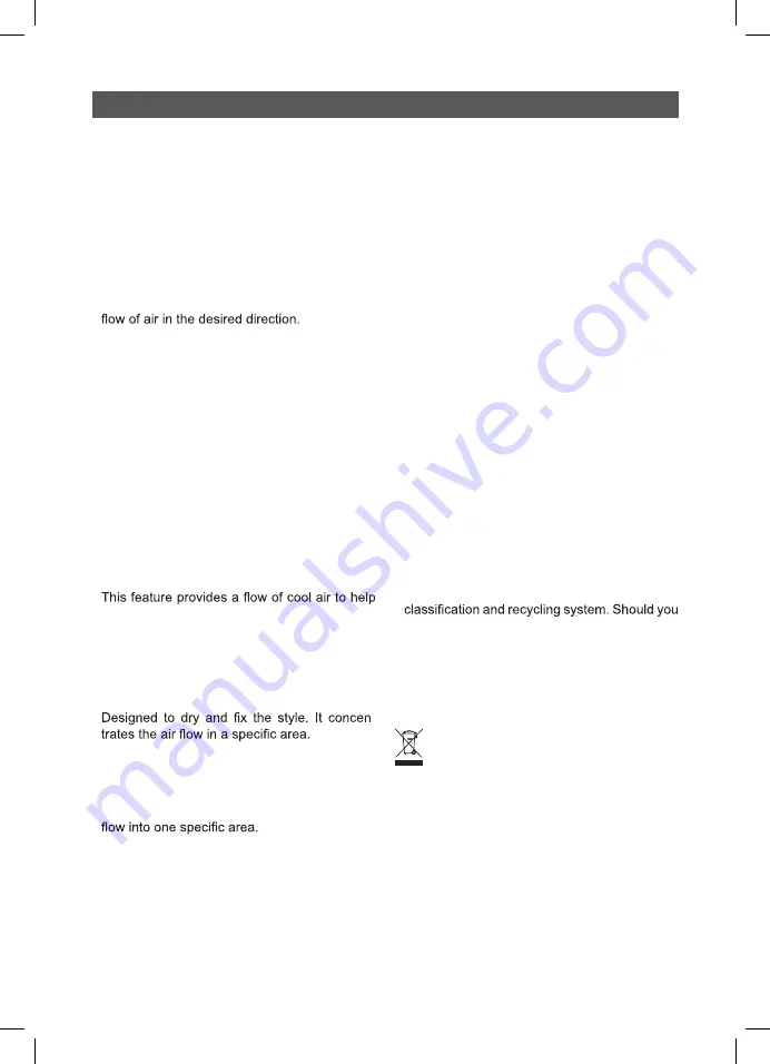 SOLAC SH7082 Instructions For Use Manual Download Page 9