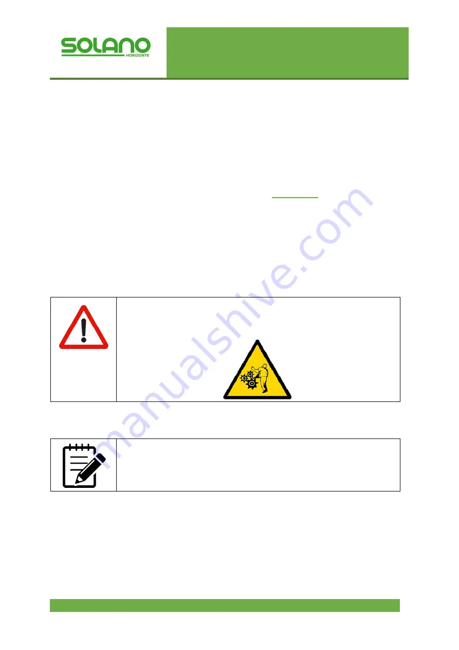 SOLANO HORIZONTE RD75 Скачать руководство пользователя страница 29