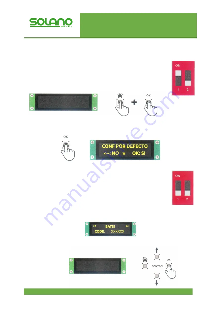 SOLANO HORIZONTE RD75 Instruction Manual Download Page 76