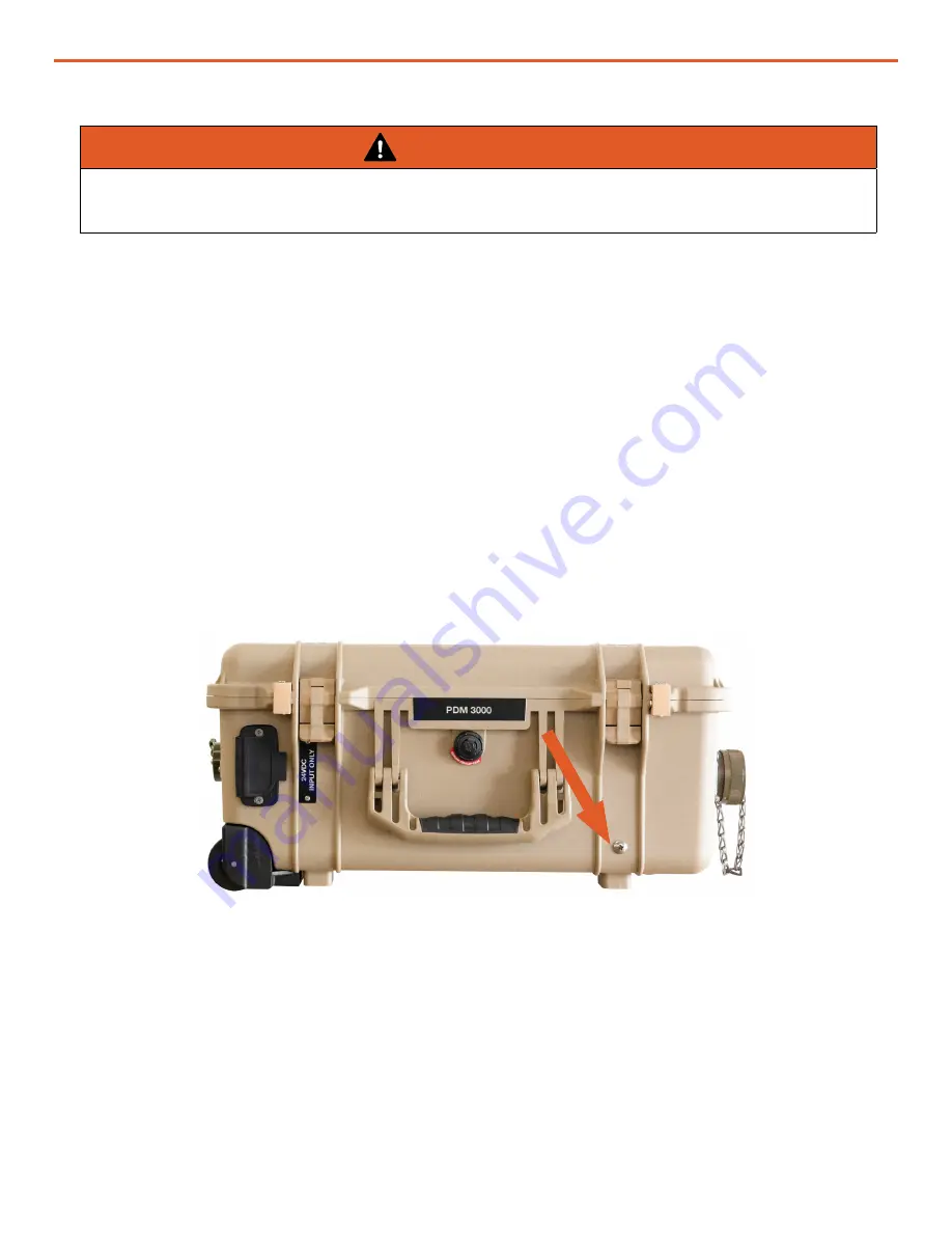 Solar Stik PDM 3000 Operator And  Maintenance Manual Download Page 17