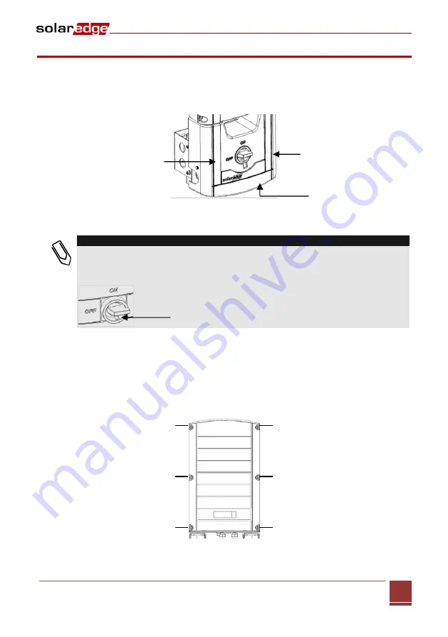 SolarEdge 3000A-US Installation Manual Download Page 29