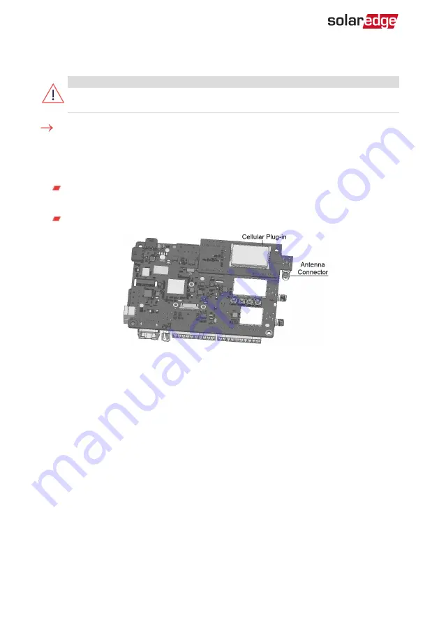 SolarEdge Cellular Plug-In Скачать руководство пользователя страница 15