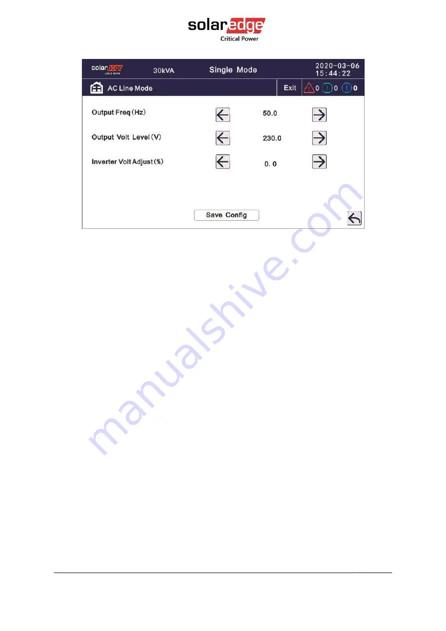 SolarEdge L20-IB00 User Manual Download Page 54