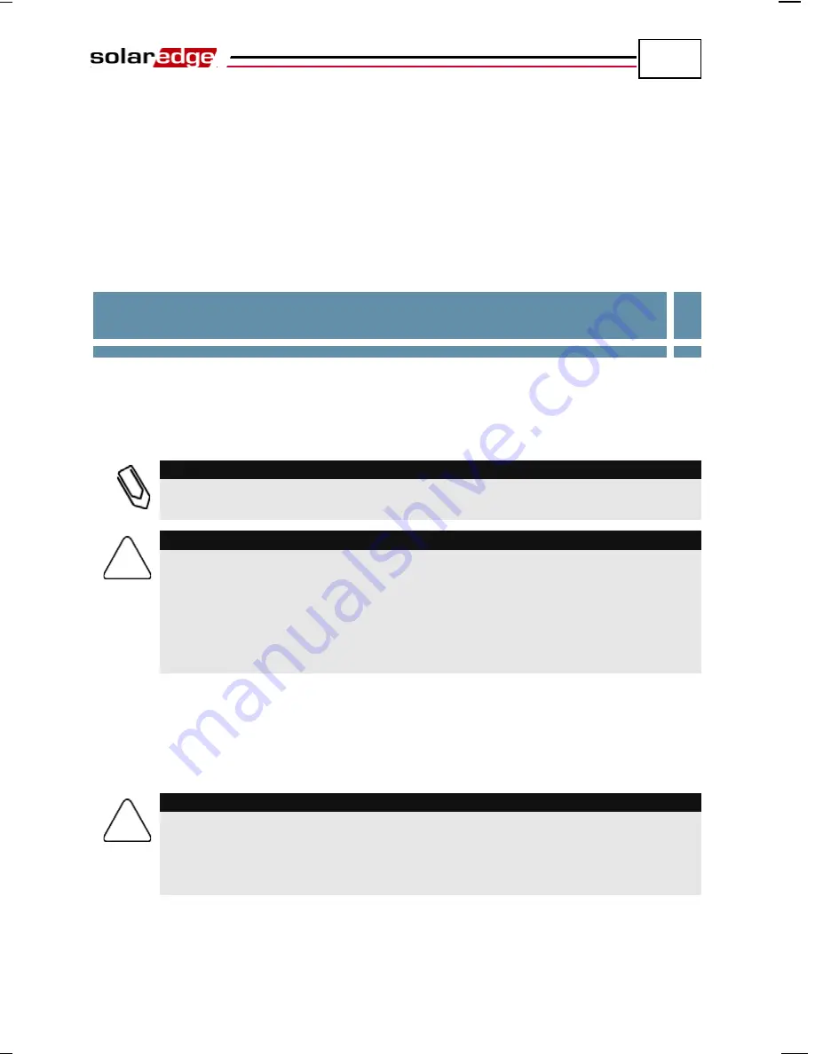 SolarEdge OP250-LV Installation Manual Download Page 115