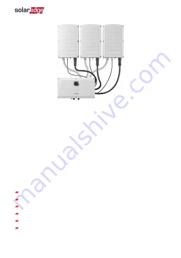 SolarEdge SE K Series Installation Manual Download Page 12