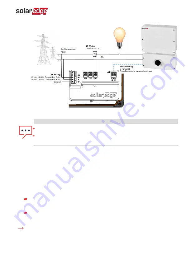 SolarEdge SE-MTR240-NN-S-S1 Installation Manual Download Page 18