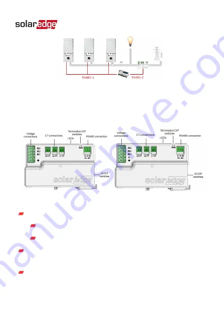 SolarEdge SE-RGMTR-3D-208V-A Installation Manual Download Page 16