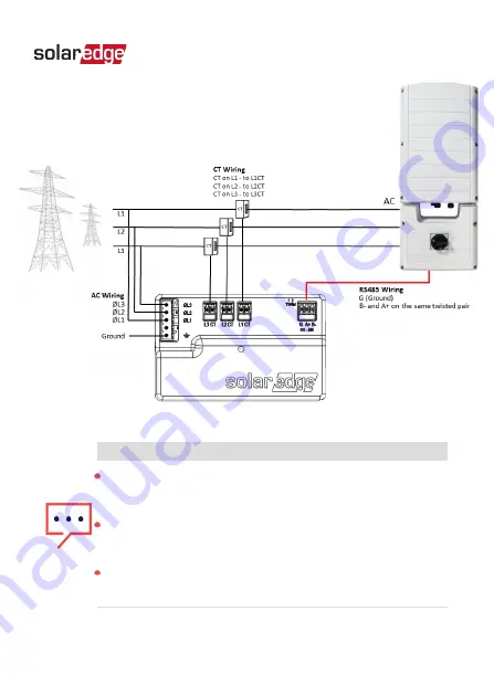 SolarEdge SE-RGMTR-3D-208V-A Installation Manual Download Page 24