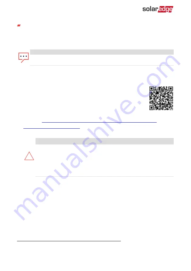 SolarEdge SE10000H Installation Manual Download Page 17