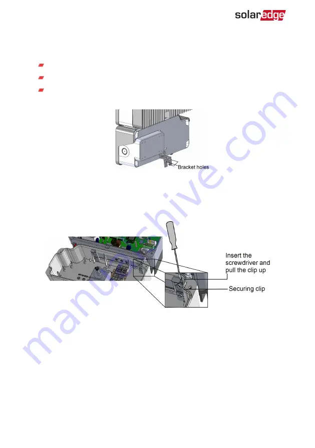 SolarEdge SE10000H Installation Manual Download Page 69